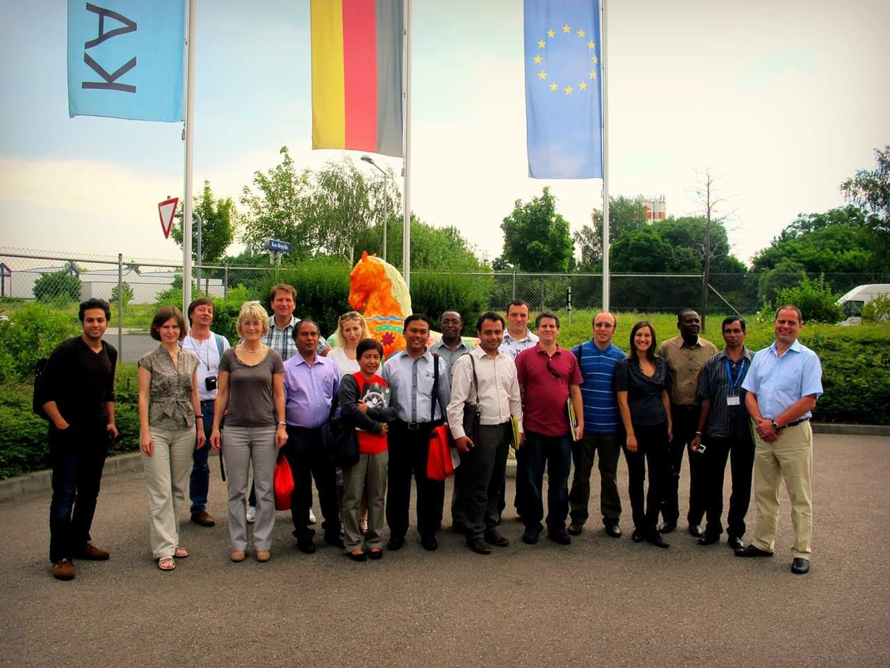 Imersão nas indústrias gráficas Alemãs